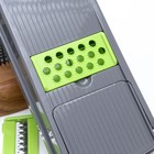 УЦЕНКА Овощерезка универсальная Доляна Chopper, ABS-пластик, металл, 35×11,5×11,5 см, цвет серый, зелёный - Фото 10