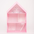 Дом «Птичка Розовый» без ящика - фото 4069337