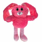 Мягкая игрушка «Заяц Потягун» розовый, 80 см, вытягиваются уши-лапы - Фото 2
