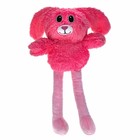 Мягкая игрушка «Заяц Потягун» розовый, 80 см, вытягиваются уши-лапы - Фото 3