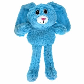 Мягкая игрушка "Заяц Потягун" голубой, 80 см, вытягиваются уши-лапы Т22820
