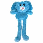 Мягкая игрушка «Заяц Потягун» голубой, 80 см, вытягиваются уши-лапы - фото 24316211