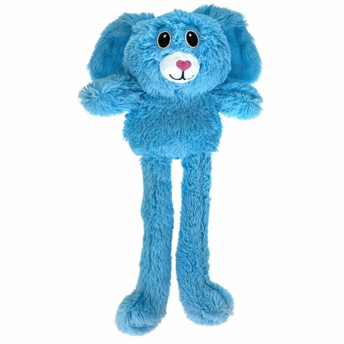 Мягкая игрушка «Заяц Потягун» голубой, 80 см, вытягиваются уши-лапы - фото 1926549173