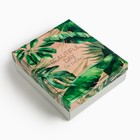 Набор подарочный «Этель» Tropics, полотенце 30×60 см, носки, повязка на голову - Фото 10