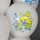 Шар латексный 12" «С днём рождения! Время праздника!», набор 25 шт., МИКС - фото 48836621