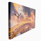 Часы-картина настенные, серия: Интерьер, "Эйфелева Башня", 40 х 76 см 9342777 - фото 13776670