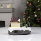 УЦЕНКА Фигура светодиодная «Новогодний город», 19×13×17 см, 7 LED, ААx3 (не в комплекте), USB, свечение тёплое белое - Фото 3