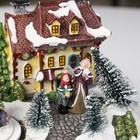 УЦЕНКА Фигура светодиодная «Новогодний город», 19×13×17 см, 7 LED, ААx3 (не в комплекте), USB, свечение тёплое белое - Фото 4