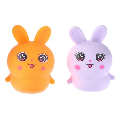 Антистресс сквиш мялка Funny toys «Возьми зайку в свои руки», с пастой, в шоубоксе, МИКС