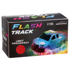 Машинка для гибкого трека Flash Track, с зацепами для петли, цвет красный - Фото 6