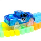 Автотрек Flash Track, с 2 машинками, светится в темноте, 646 см, 341 деталь - фото 24425616