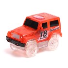 Автотрек Flash Track, с 2 машинками, светится в темноте, 646 см, 341 деталь - фото 24425619