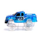 Автотрек Flash Track, с 2 машинками, светится в темноте, 646 см, 341 деталь - фото 24425621