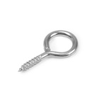 Шуруп-кольцо СТРОЙБАТ, для строительных лесов, оцинкованный, 2,5x25 мм, 6 шт - фото 25463601