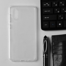 Чехол Innovation, для Samsung Galaxy A02, силиконовый, прозрачный