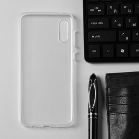 

Чехол Innovation, для Samsung Galaxy A02, силиконовый, прозрачный