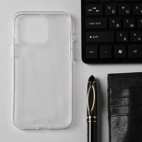 Чехол Innovation для iPhone 13 Pro Max, силиконовый, прозрачный