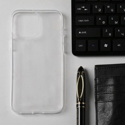 Чехол Innovation для iPhone 13 Pro Max, силиконовый, прозрачный