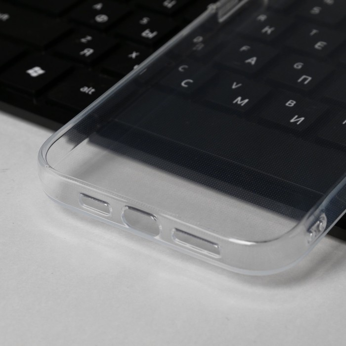Чехол Innovation для iPhone 14 Plus, силиконовый, прозрачный - фото 51458194 Чехол Innovation для iPhone 14 Plus, силиконовый, прозрачный - фото 51458194