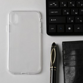 Чехол Innovation для iPhone XR, силиконовый, прозрачный