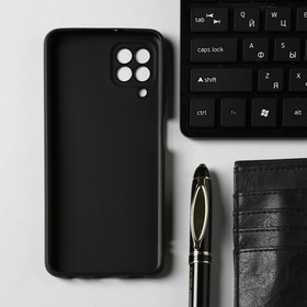 

Чехол Innovation для Samsung A22, силиконовый, матовый, черный