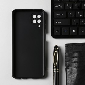 

Чехол Innovation для Samsung M12, силиконовый, матовый, черный