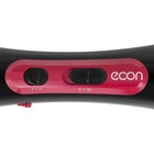 Фен-щётка econ ECO-BH02B, 1000 Вт, 2 режима, чёрно-розовая - Фото 4