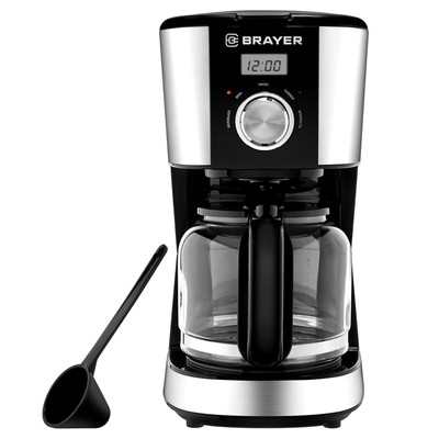 Кофеварка BRAYER 1122BR 900 Вт, 1,5 л, таймер, капельная