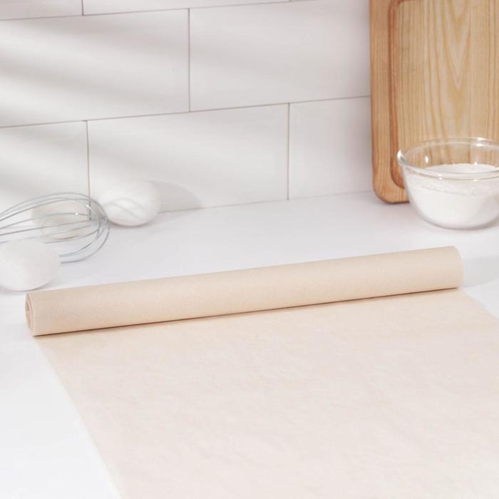 Бумага для выпечки Доляна, 38 см×8 м, в термоусадке - Фото 1