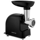 Мясорубка электрическая BRAYER 1603BR-BK, 1500 Вт, 2 диска, отсек для хране - фото 51336965