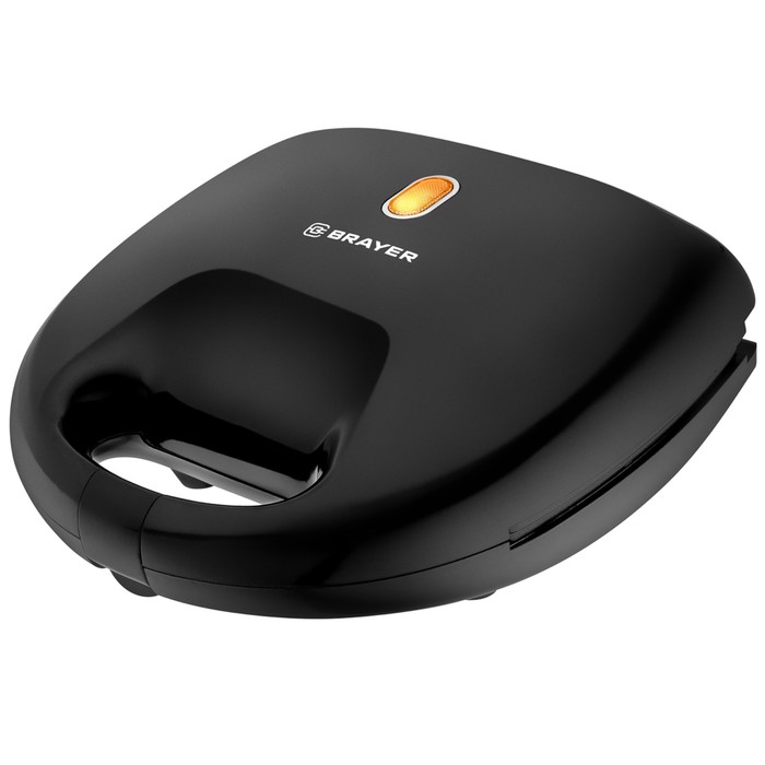Орешница BRAYER 2330BR, 750 Вт, 12 орешков, 23.7×13.1 см, антипригарное покрытие, чёрная - Фото 1