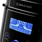 Мультиварка - скороварка BRAYER 2401BR, 1000 Вт, 6 л, 12 программ - Фото 8