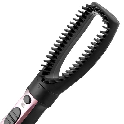 Фен-щётка BRAYER 3130BR-GD, 800 Вт, 3 насадки, 2 скорости