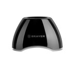 Машинка для стрижки BRAYER 3402BR, LED-дисплей, 4 насадки, титановое покрытие - Фото 4