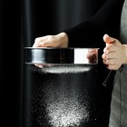 Сито для просеивания Доляна «Металлик», d=17.5 см, серебристое - Фото 6