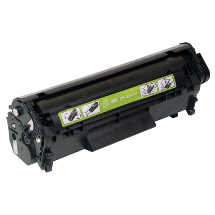 Картридж Cactus CS-Q2612AS Q2612A, для HP LJ 1010/1012/1015/1018/1020/1020P, 2000 страниц, цвет чёрны - фото 51304725 Картридж Cactus CS-Q2612AS Q2612A, для HP LJ 1010/1012/1015/1018/1020/1020P, 2000 страниц, цвет чёрны - фото 51304725
