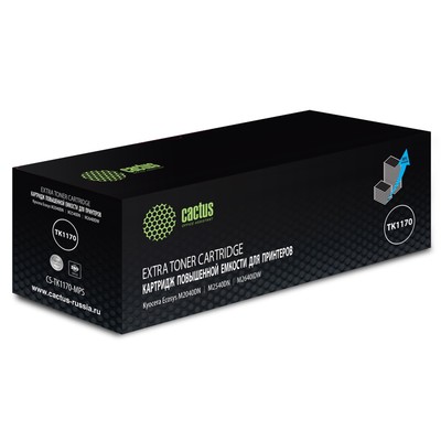 Картридж Cactus CS-TK1170-MPS TK-1170X, для Kyocera Ecosys M2040dn/M2540dn, 12000 страниц, цвет чёрны