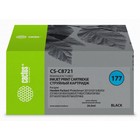 Картридж Cactus CS-C8721 №177, для HP PS 3213/3313/8253/C5183/C6183/C6283, 26 мл, цвет чёрный - фото 51305345