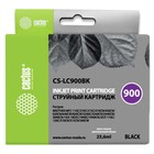 Картридж Cactus CS-LC900BK, для Brother DCP-110/115/120/MFC-210/215/FAX-1840, 25,6 мл, цвет чёрны - фото 51305539