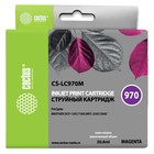 Картридж струйный Cactus CS-LC970M, для Brother MFC-260c/235c/DCP-150c/135c, 20 мл, цвет пурпурны 9394336 - фото 313208316