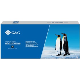 Картридж G&G GG-C13T965140 T9651, для Epson Pro WF-M5299DW/M5799DWF/M5298DW, 187 мл, цвет чёрный 9394404