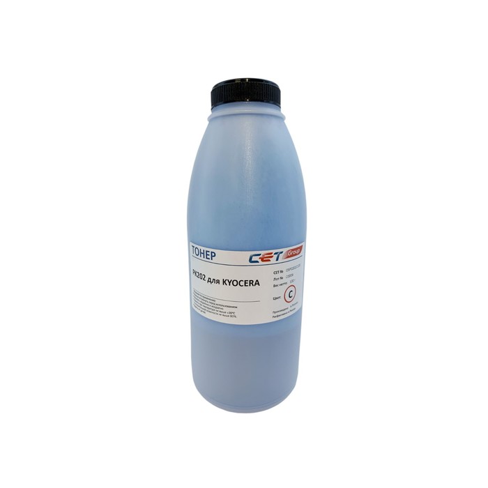 Тонер Cet PK202 OSP0202C100, для Kyocera FS-2126MFP/2626MFP/C8525MFP, бутылка 100гр, голубой