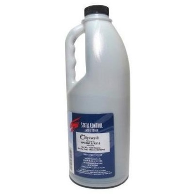 Тонер Static Control MPSPH4555-1070B, для HP LJM4555/M601/LJP4014, флакон 1070 г, чёрный