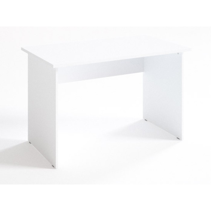 Рабочий стол TEKKA, 120х60х75 см, цвет белый шагрень