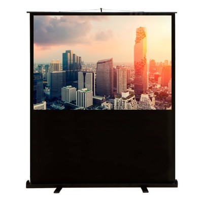 Экран Cactus CS-PSFLCE-180×102, напольный рулонный, 102×180 см, 16:9