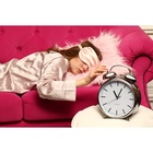 Маска для сна «ШЁЛК», 20×10.5 см, резинка одинарная, розовая - Фото 8