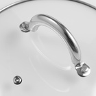 Кастрюля Доляна «Гиперион», 1.9 л, d=16 см, с крышкой, капсульное дно, индукция, нержавеющая сталь - Фото 3