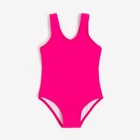 Купальник для девочки слитный MINAKU: Swim Collection, розовый, рост 116-122 см 9136779
