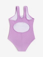 Купальник для девочки слитный MINAKU: Swim Collection, сиреневый, рост 128-134 см - Фото 8