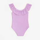 Купальник для девочки слитный MINAKU, сиреневый, рост 116-122 см 9136815